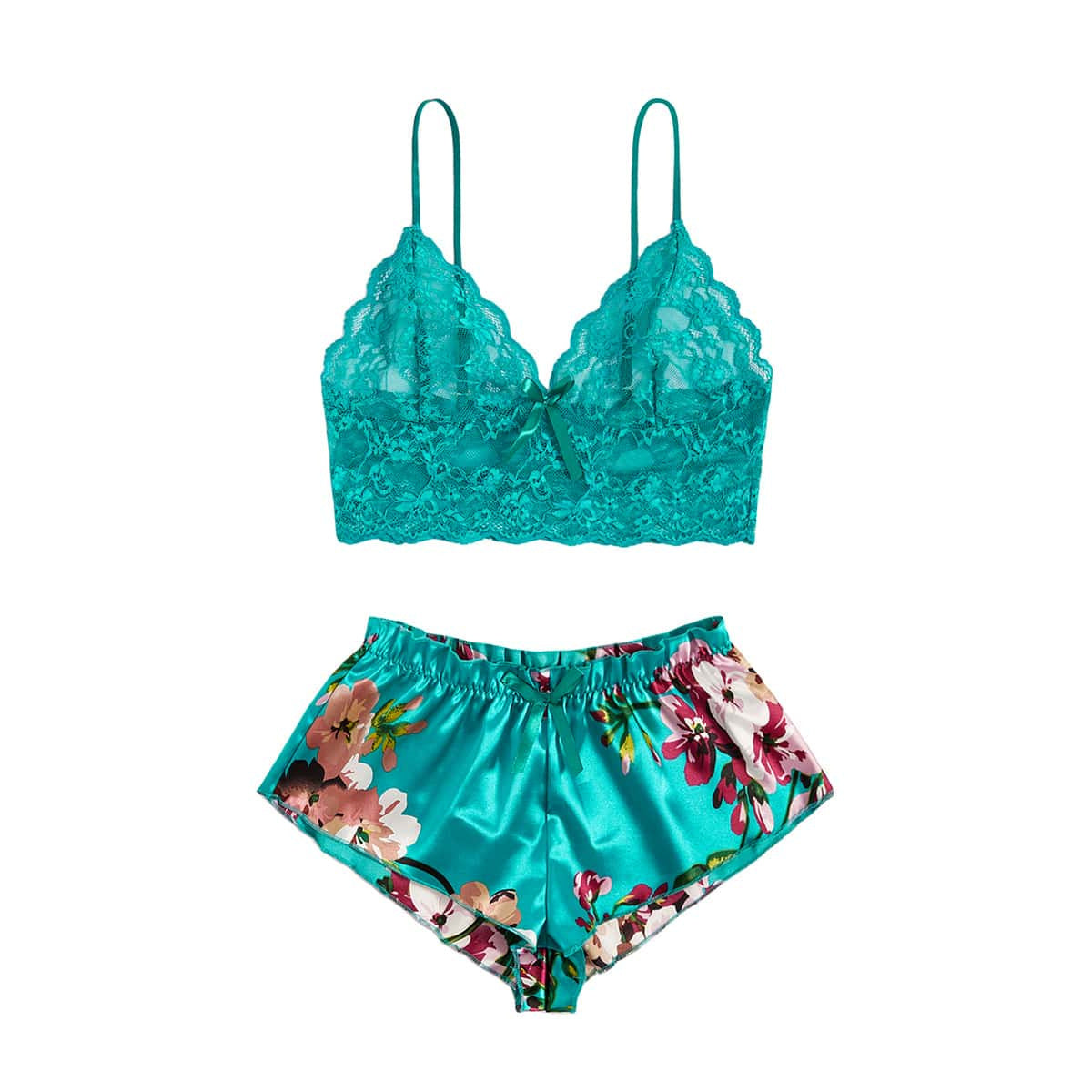 Breathable Lace Bralette Set – Soft Support Comfortable Lingerie