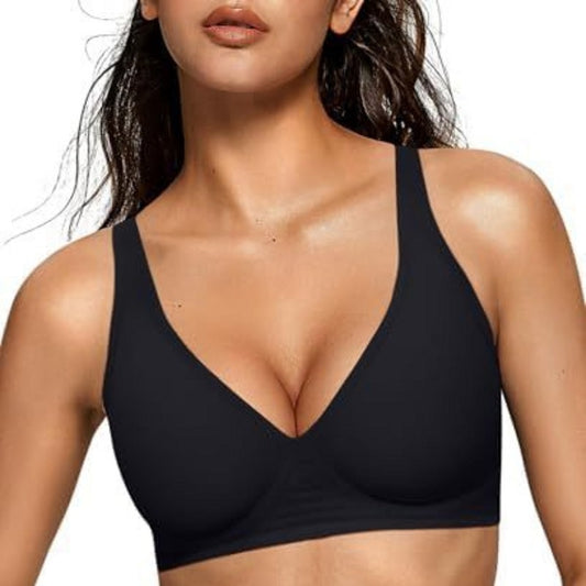 Best Selling Seamless Comfortable Wireless Sports Bra – Soft Jelly Support for Everyday Movement