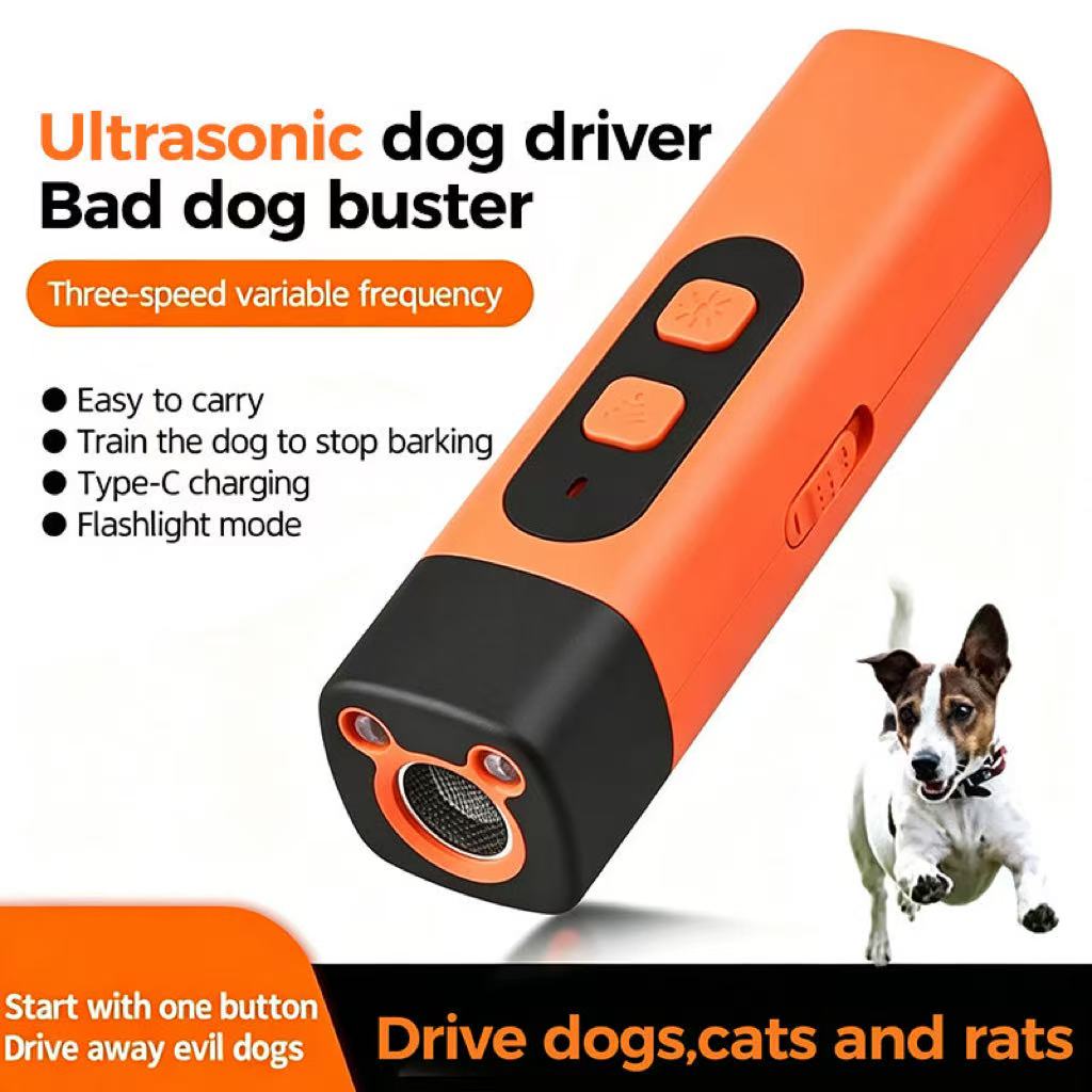 Ultrasonic Dog Bark Deterrent & Training Device