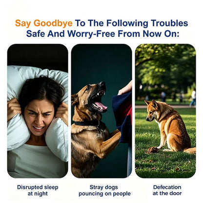 Ultrasonic Dog Bark Deterrent & Training Device